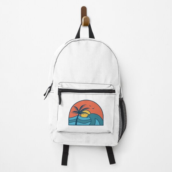 Item preview, Sunset Summer Beach Sticker designed and sold by Meganwati.