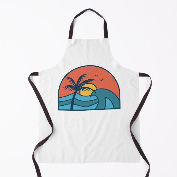 Item preview, Sunset Summer Beach Sticker designed and sold by Meganwati.