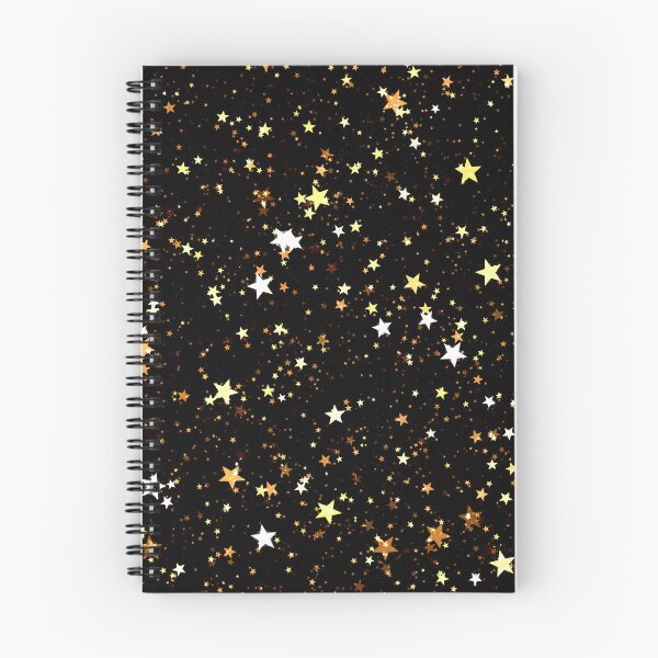 Item preview, Golden Star Pattern - Elegant Sparkling Stars Seamless Night Sky Design designed and sold by Rangmanch.