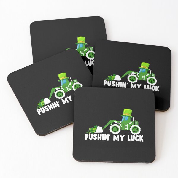 Item preview, Pushing My Luck Tractor Truck St Patrick's Day Toddlers designed and sold by FlorenceNorma.