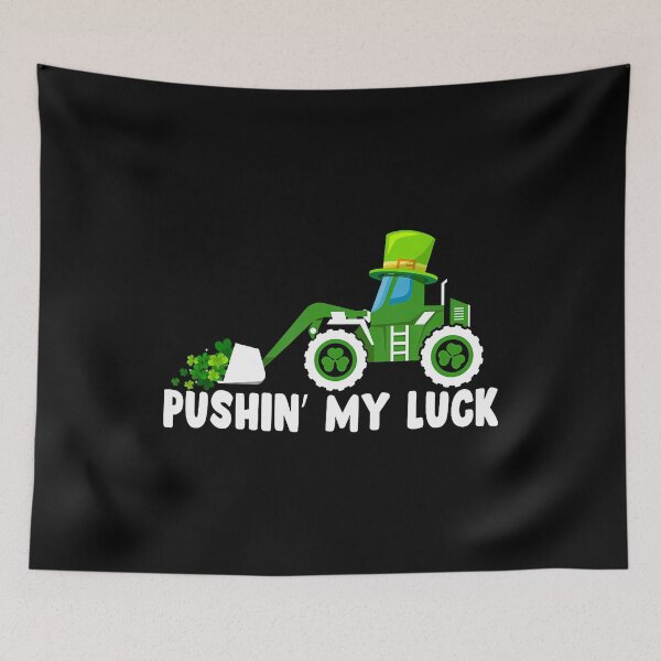 Item preview, Pushing My Luck Tractor Truck St Patrick's Day Toddlers designed and sold by FlorenceNorma.
