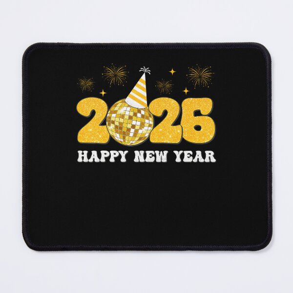 Item preview, Happy New Year 2026 Disco Ball New Year's Eve Resolutions designed and sold by JanisPenelope.