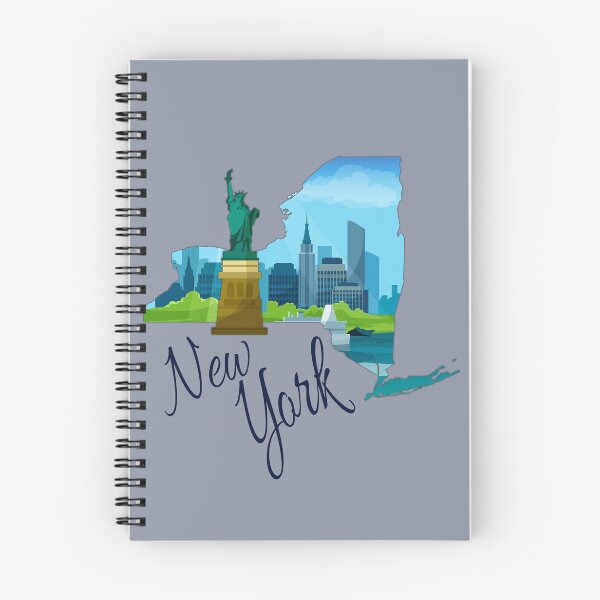 Item preview, Timeless New York City Vibe: Statue of Liberty & Skyline Map designed and sold by mashmosh.