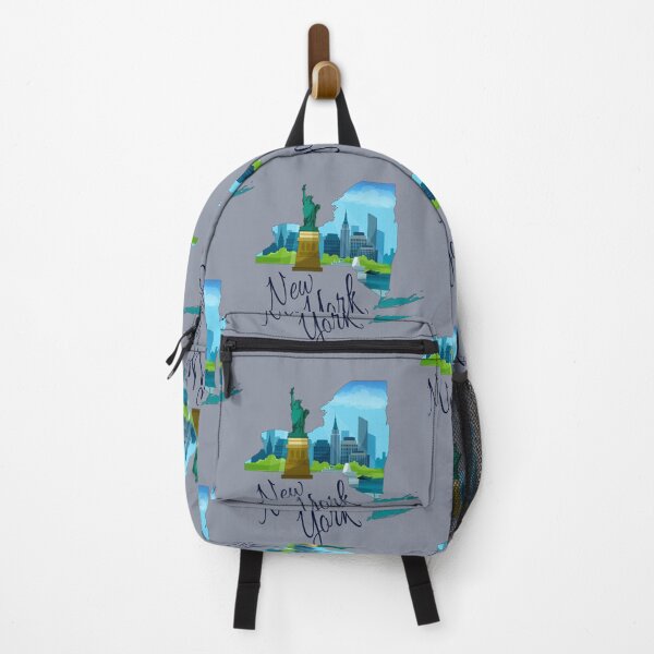Item preview, Timeless New York City Vibe: Statue of Liberty & Skyline Map designed and sold by mashmosh.