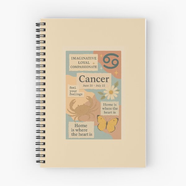 Item preview, Collage estético del zodiaco Cáncer | Arte astrológico vintage suave para álbumes de recortes designed and sold by TrendBoost.