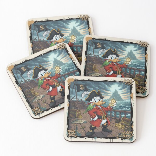 Item preview, Scrooge McDuck Pirate Captain Loot Ahoy Ahab Dux designed and sold by GEK-NERD.