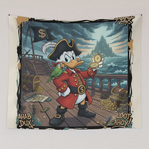 Item preview, Scrooge McDuck Pirate Captain Loot Ahoy Ahab Dux designed and sold by GEK-NERD.