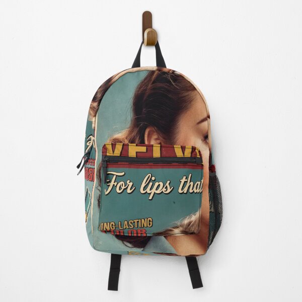 Item preview, Velvet Kiss: Retro Glam for Bold Lips designed and sold by ForeverPrintsOK.