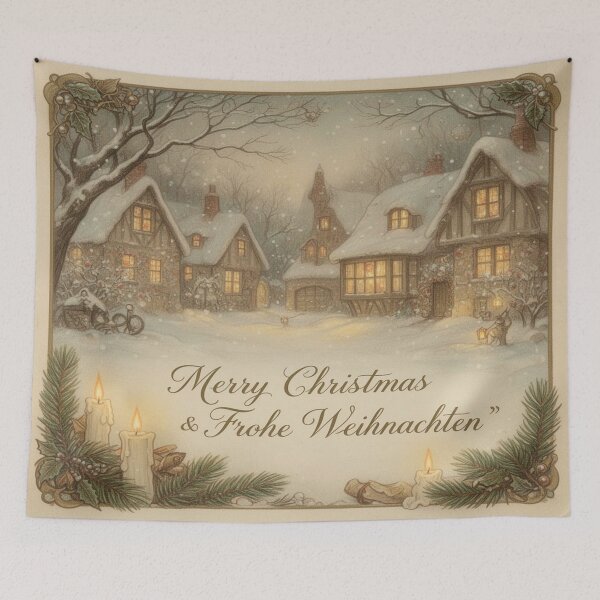 Item preview, Vintage Christmas Magic – A surreal winter fairytale full of joy and festive magic designed and sold by FotoworldEdel.