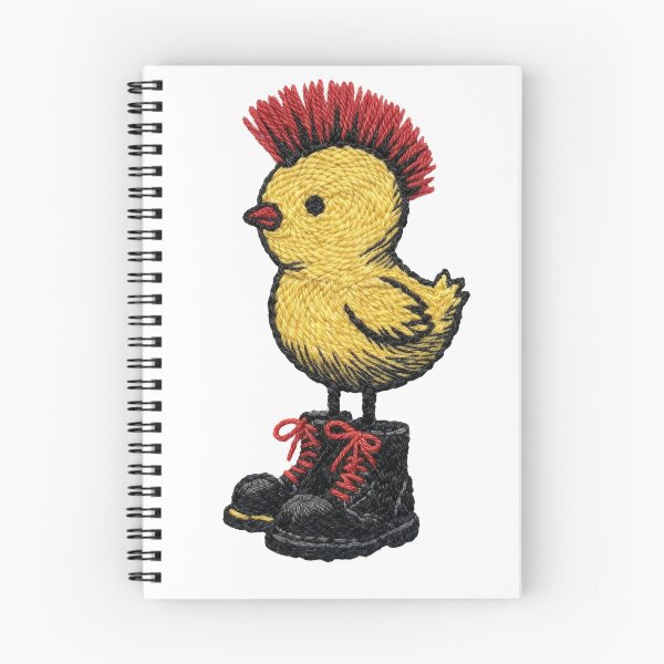 Item preview, Punk Rock Chick with Mohawk Embroidered Patch Style designed and sold by Arcaucil.