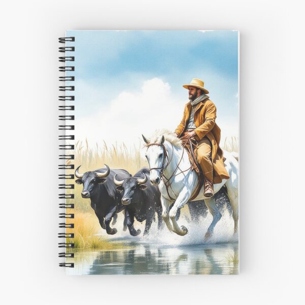 Item preview, Camargue, herdsman herding bulls designed and sold by jefboutique6150.