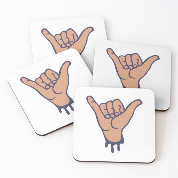 Item preview, Hand Shaka Sticker designed and sold by Meganwati.