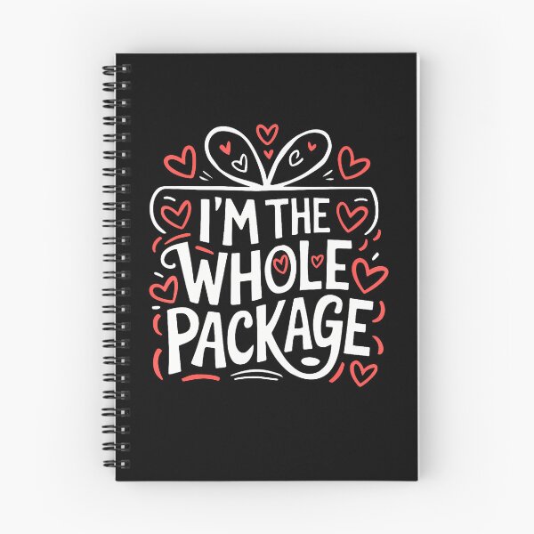 Item preview, I'M The Whole Package Romantic Hearts designed and sold by JeneMindy.