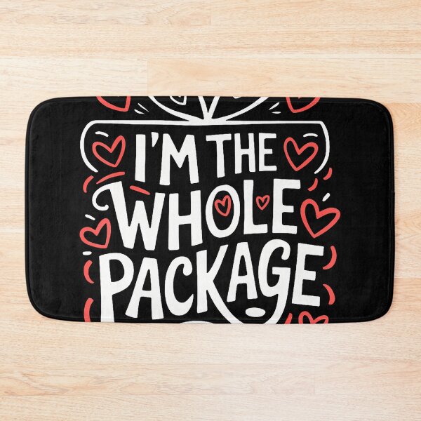 Item preview, I'M The Whole Package Romantic Hearts designed and sold by JeneMindy.