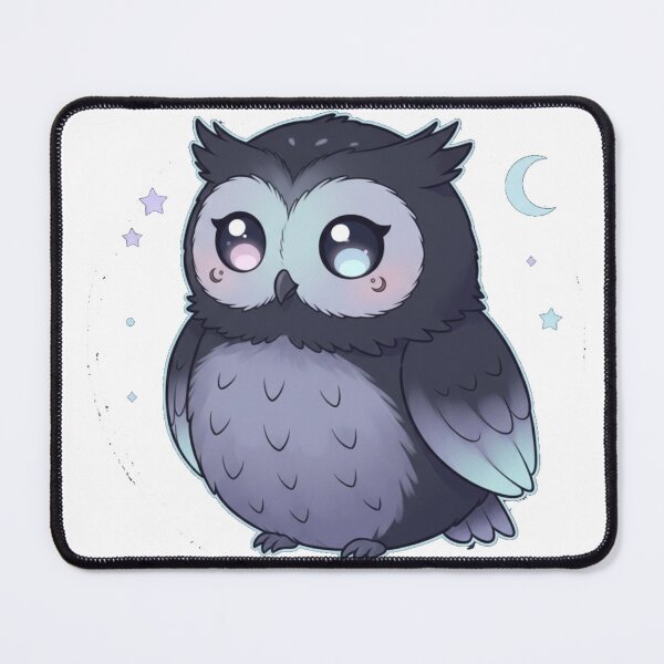 Item preview, Dark Kawaii Owl designed and sold by BloodMoonDesigns.