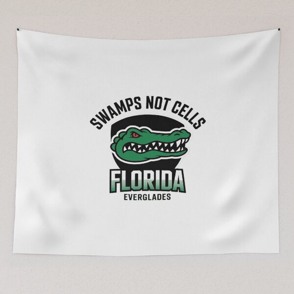 Item preview, Swamps Not Cells Protect the Everglades No Ice, Alligator  designed and sold by PowAcademy.