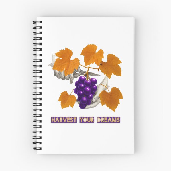 Item preview, Harvest Your Dreams – Vineyard Hands & Grape Harvest Illustration designed and sold by @majovegana.