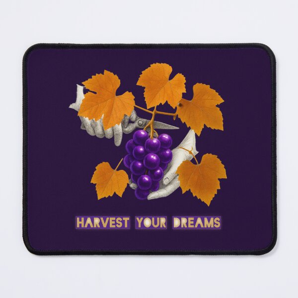 Item preview, Harvest Your Dreams – Vineyard Hands & Grape Harvest Illustration designed and sold by @majovegana.