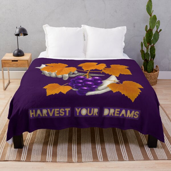 Item preview, Harvest Your Dreams – Vineyard Hands & Grape Harvest Illustration designed and sold by @majovegana.