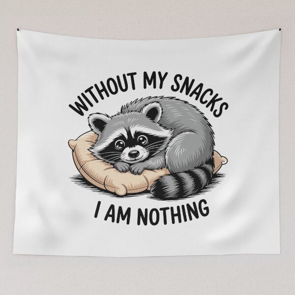 Item preview, Without My Snacks I Am Nothing designed and sold by SnickerTwist.