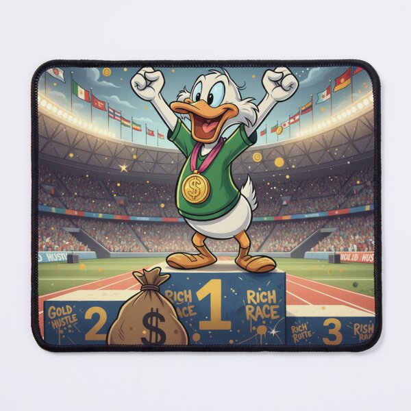 Item preview, Scrooge McDuck Rich Race Champion Gold Hustle Winner designed and sold by GEK-NERD.