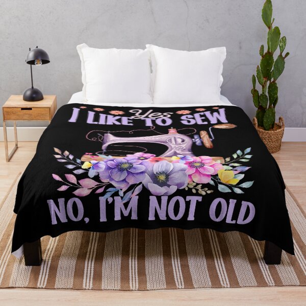 Item preview, Funny Fabric Sew Lover Sewing Quilting Women designed and sold by JaneJanie.