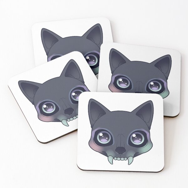 Item preview, Dark Kawaii Cat Skull designed and sold by BloodMoonDesigns.