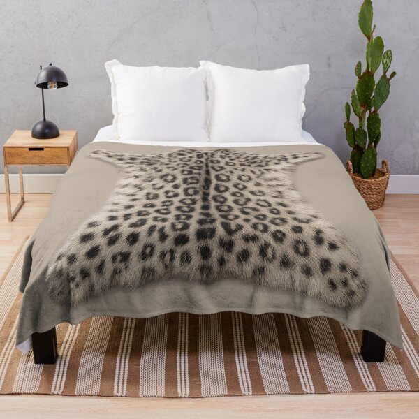 Item preview, Snow Leopard Fur Pattern Artwork – Realistic Snow Leopard Hide Illustration designed and sold by BROHLine Studio.