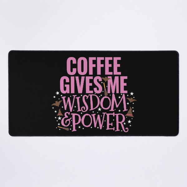Item preview, Coffee gives me wisdom and power Halloween designed and sold by Innet.