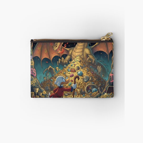 Item preview, Scrooge McDuck Dragon Guarded Treasure Loot Riches designed and sold by GEK-NERD.