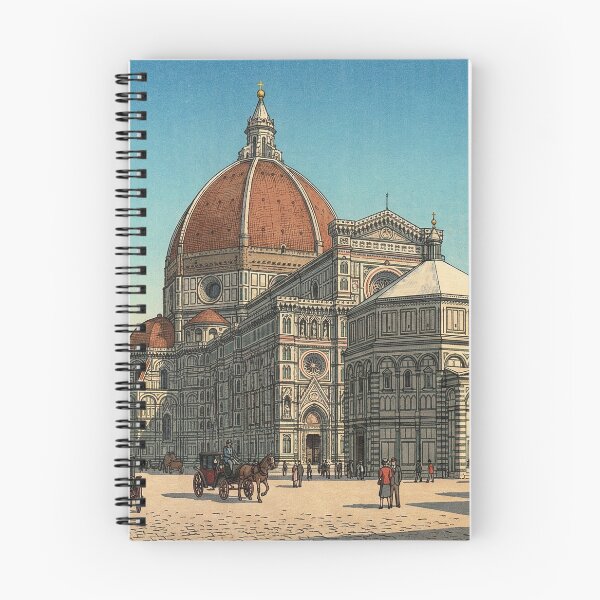 Item preview, Cathedral of Santa Maria del Fiore Japanese Woodblock Print designed and sold by Takeda-art.