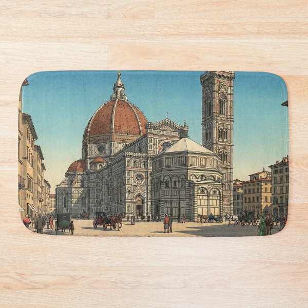 Item preview, Cathedral of Santa Maria del Fiore Japanese Woodblock Print designed and sold by Takeda-art.