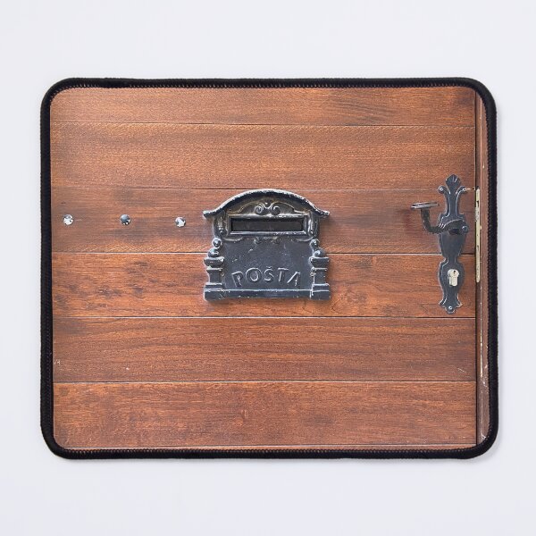 Item preview, Postbox on a Wooden Door designed and sold by UrsulaRodgers.