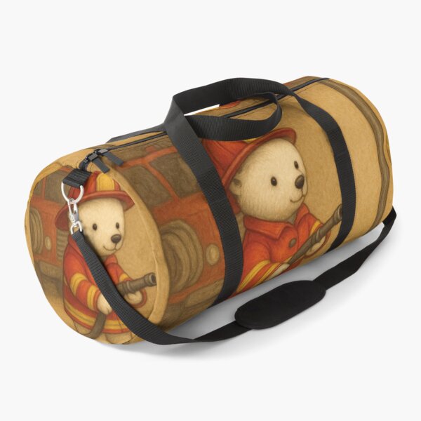 Item preview, Little polar bear works for the fire department designed and sold by Mauswohn.