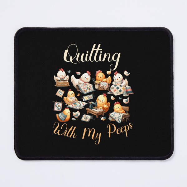 Item preview, Quilting With My Peeps Funny Quilting For Women designed and sold by LorraineRita.