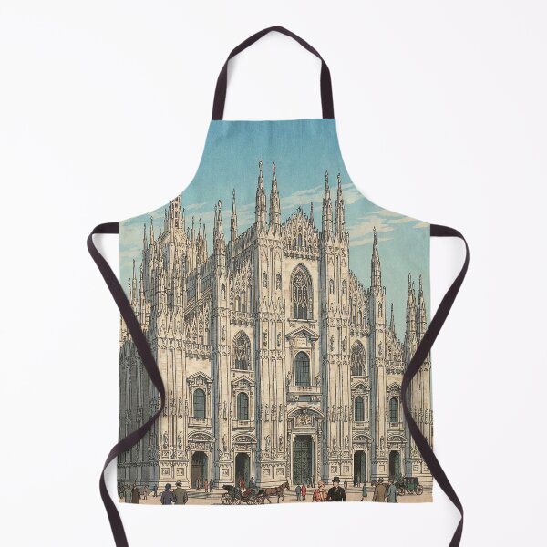 Item preview, Milan Cathedral Japanese Woodblock Print designed and sold by Takeda-art.