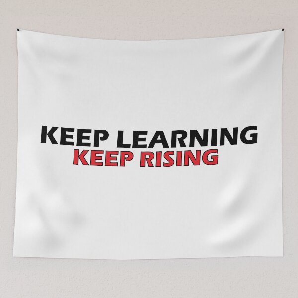 Item preview, Keep Learning Keep Rising designed and sold by Positive Mindzet!.