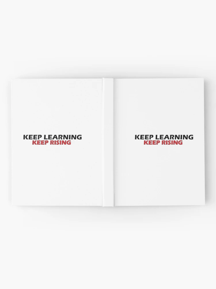 Thumbnail 2 of 3, Journal, Keep Learning Keep Rising designed and sold by Positive Mindzet!.