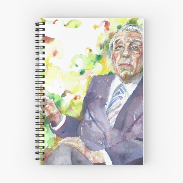 Item preview, BORGES - Acuarela portrait.4 designed and sold by lautir.