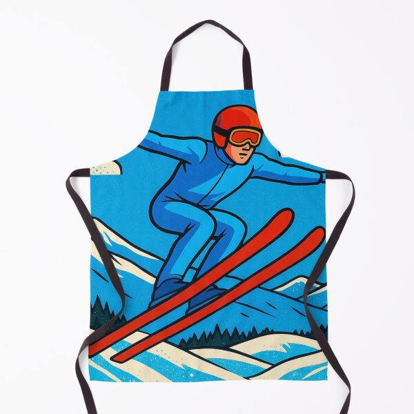 Item preview, Ski jumping over pop landscape designed and sold by Sigtrix.