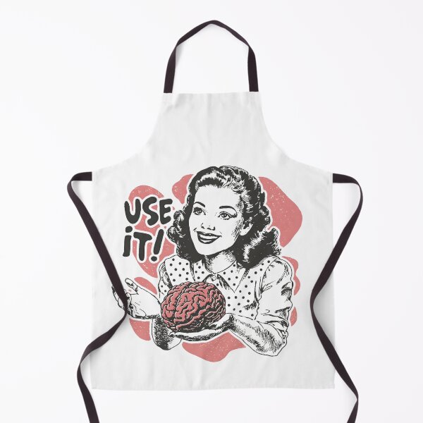 Item preview, Sarcastic Vintage Retro Funny T-Shirt Use Your Brain Advertising Parody designed and sold by tarzbol.