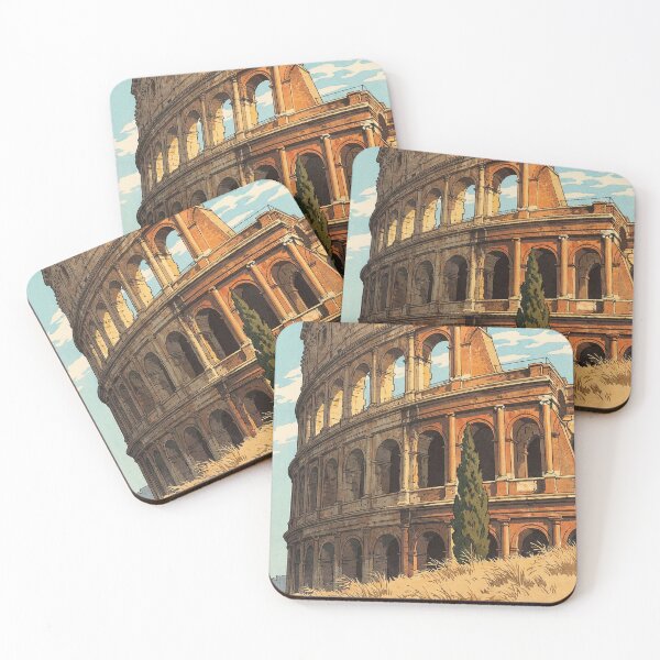 Item preview, Rome Colosseum Japanese Woodblock Print designed and sold by Takeda-art.