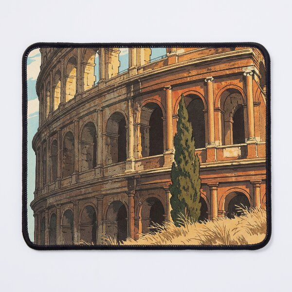 Item preview, Rome Colosseum Japanese Woodblock Print designed and sold by Takeda-art.