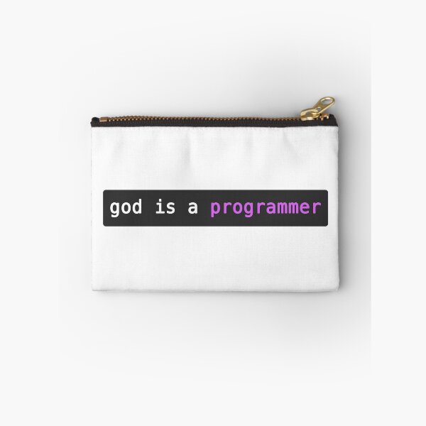 Item preview, god is a programmer designed and sold by FunnyGrief.