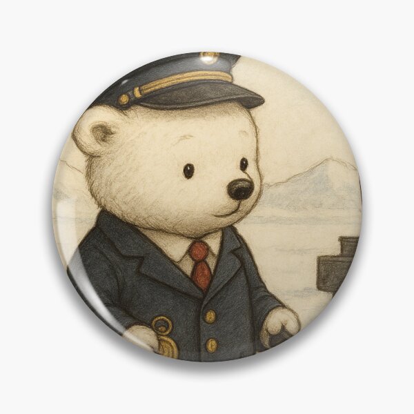 Item preview, Little polar bear rides the train designed and sold by Mauswohn.