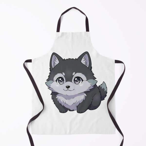 Item preview, Dark Kawaii Wolf Pup designed and sold by BloodMoonDesigns.