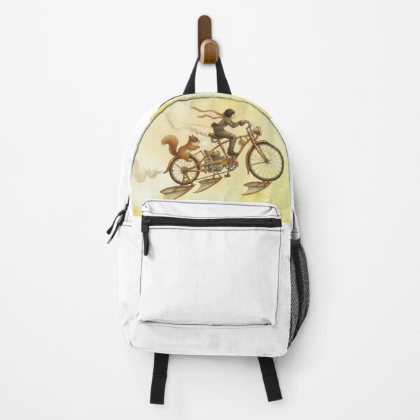 Item preview, Steampunk Sky Ride - Belle & Squirrel Bicycle Adventure designed and sold by JaneMcCarthyDNA.