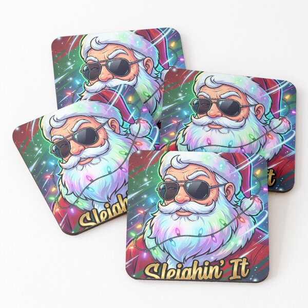 Item preview, SLEIGHIN' IT ALL SEASON. Trending Christmas designs. AI Generated. designed and sold by GreaterVibePOD.