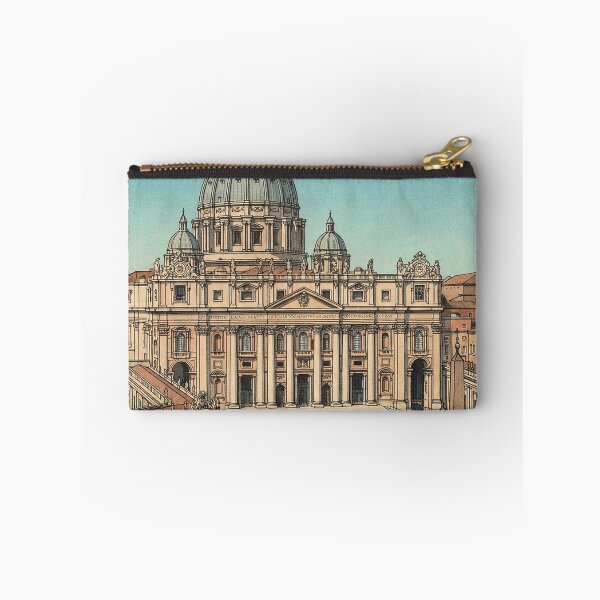 Item preview, St Peters Basilica Japanese Woodblock Print designed and sold by Takeda-art.