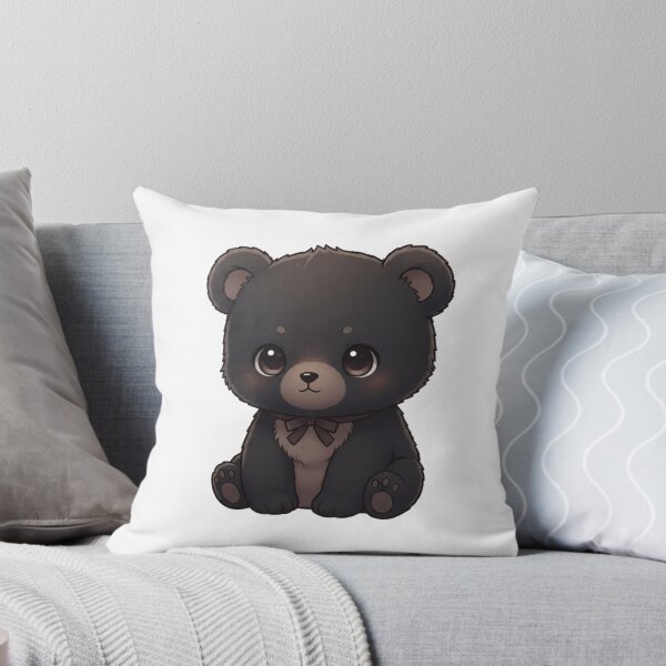 Aperçu de l'œuvre Bébé ours kawaii sombre créée et vendue par BloodMoonDesigns.